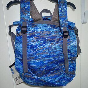 Geckobrands 30L Endeavor Waterproof Lightweight Backpack Ocean Geckoflage NEW